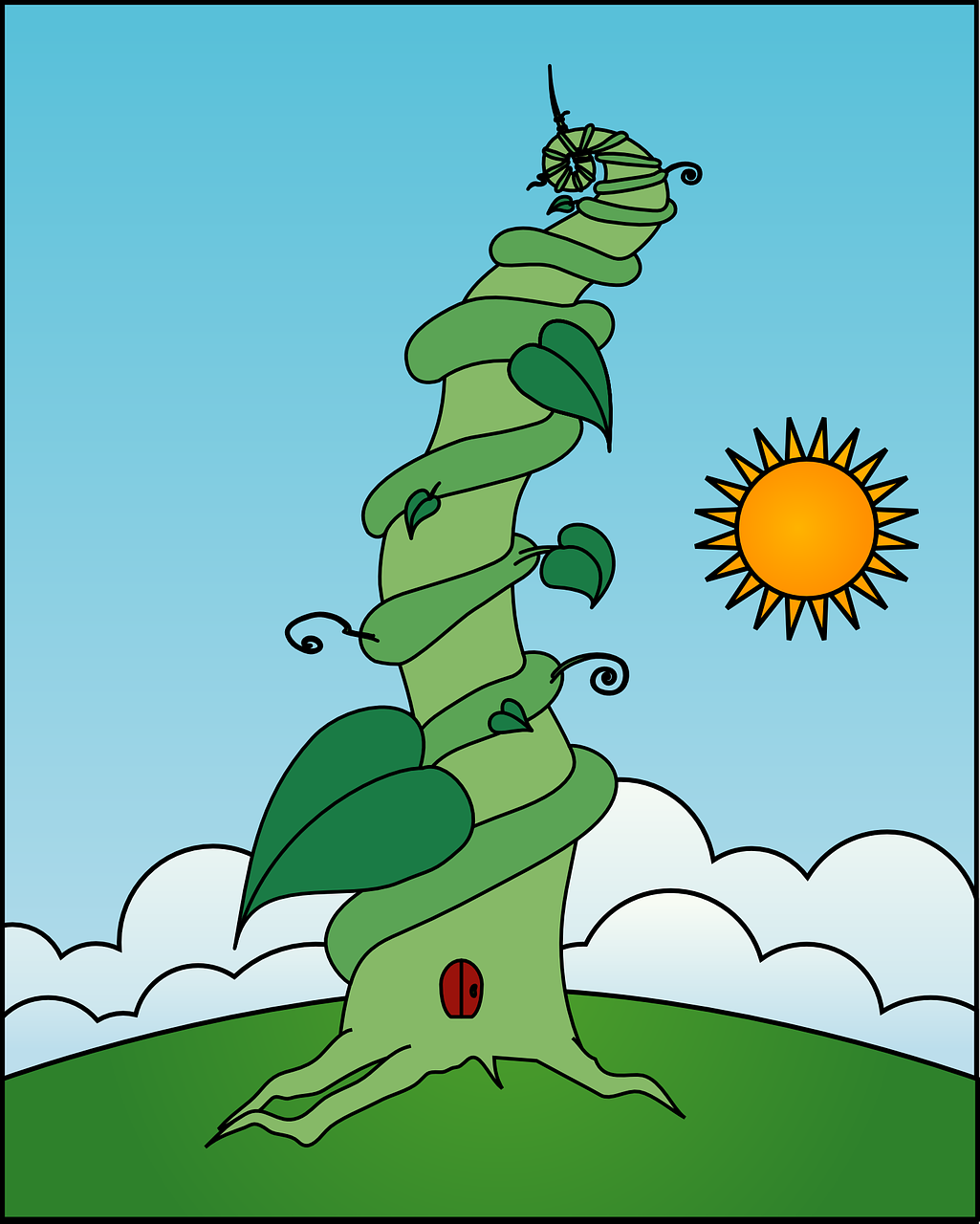 Story Telling Narrative Text Jack & Beanstalk